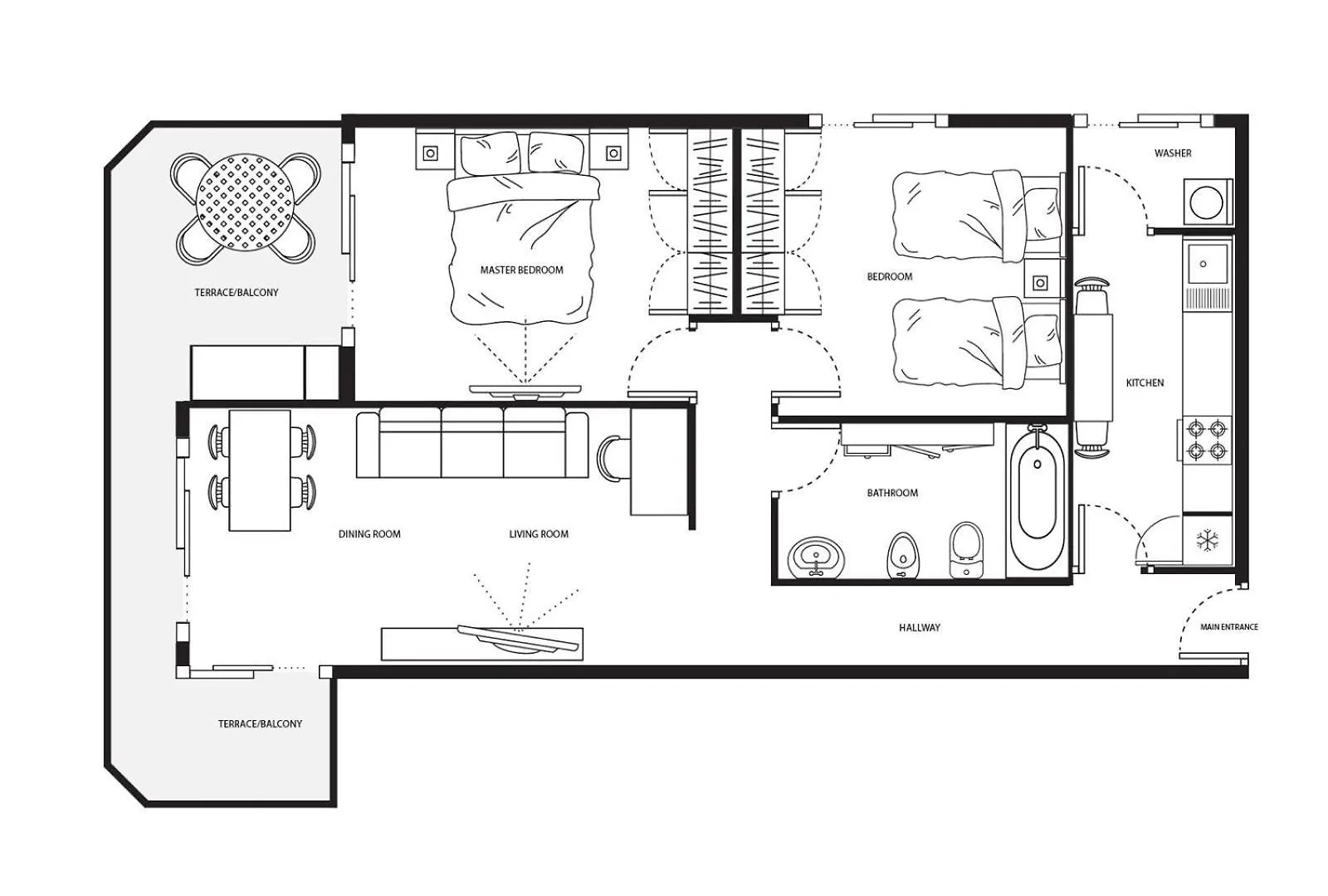 Apartment With Heated Pool In Callao Salvaje 0*,  Spanje